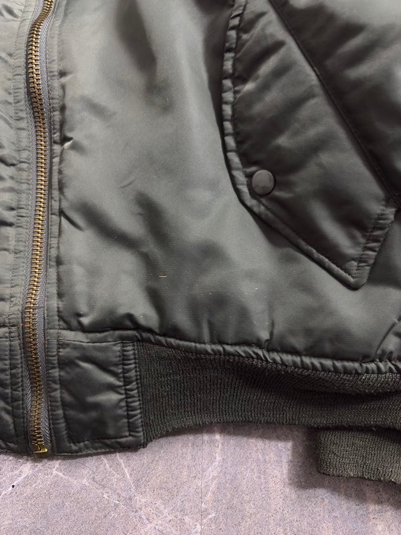 ジャケット・アウター 00s unknown ma-1 bomber flight jacket