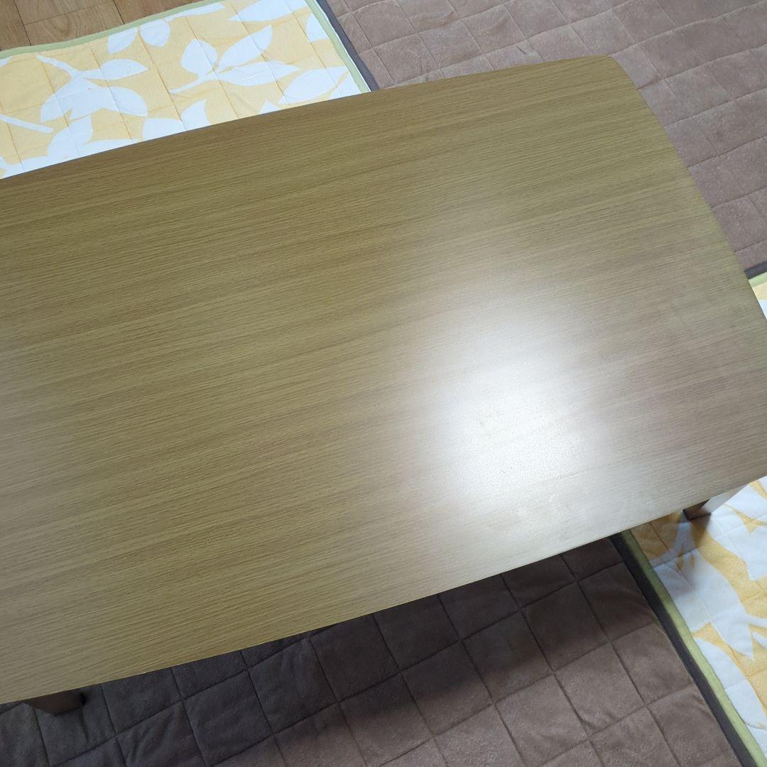 山善　家具調こたつ　長方形