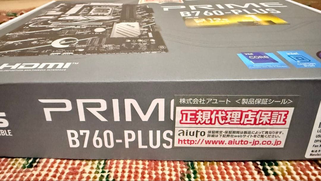 ASUS PRIME B760-PLUS マザーボード