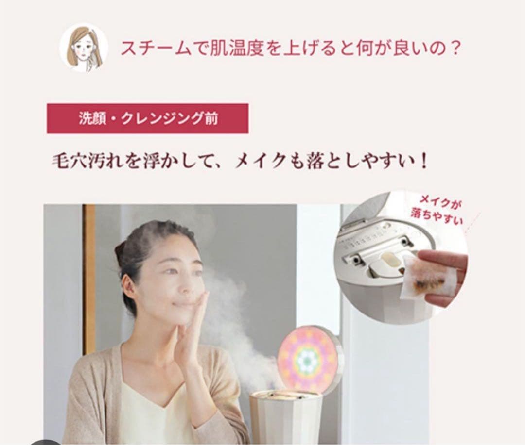 【極美品】YAMAN ヤーマン LED フェイス スチーマー 2回使用