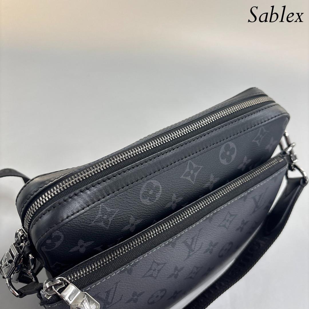【未使用/IC】ルイヴィトン モノグラムエクリプス トリオメッセンジャー メンズ