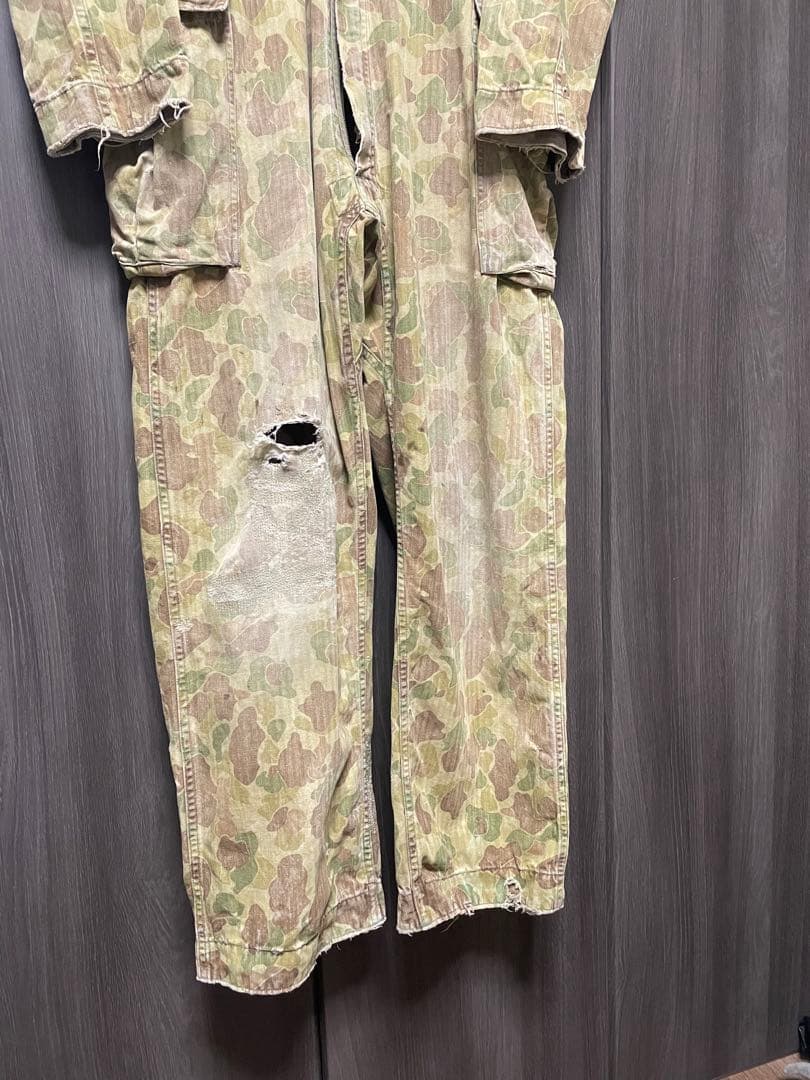 40’s USMC HBT フロッグスキンカモ オールインワン P-42