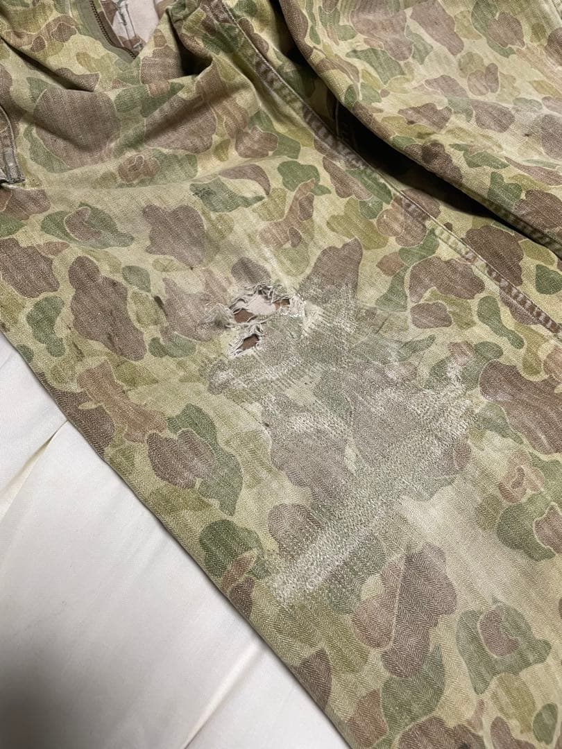 40’s USMC HBT フロッグスキンカモ オールインワン P-42