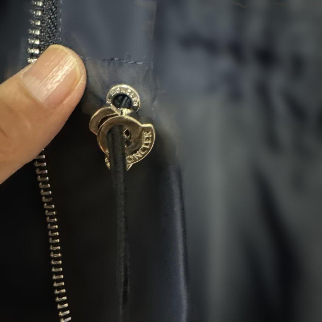 モンクレールkouro美品スプリングコートサイズ1 ネイビー本物Hタグ1M