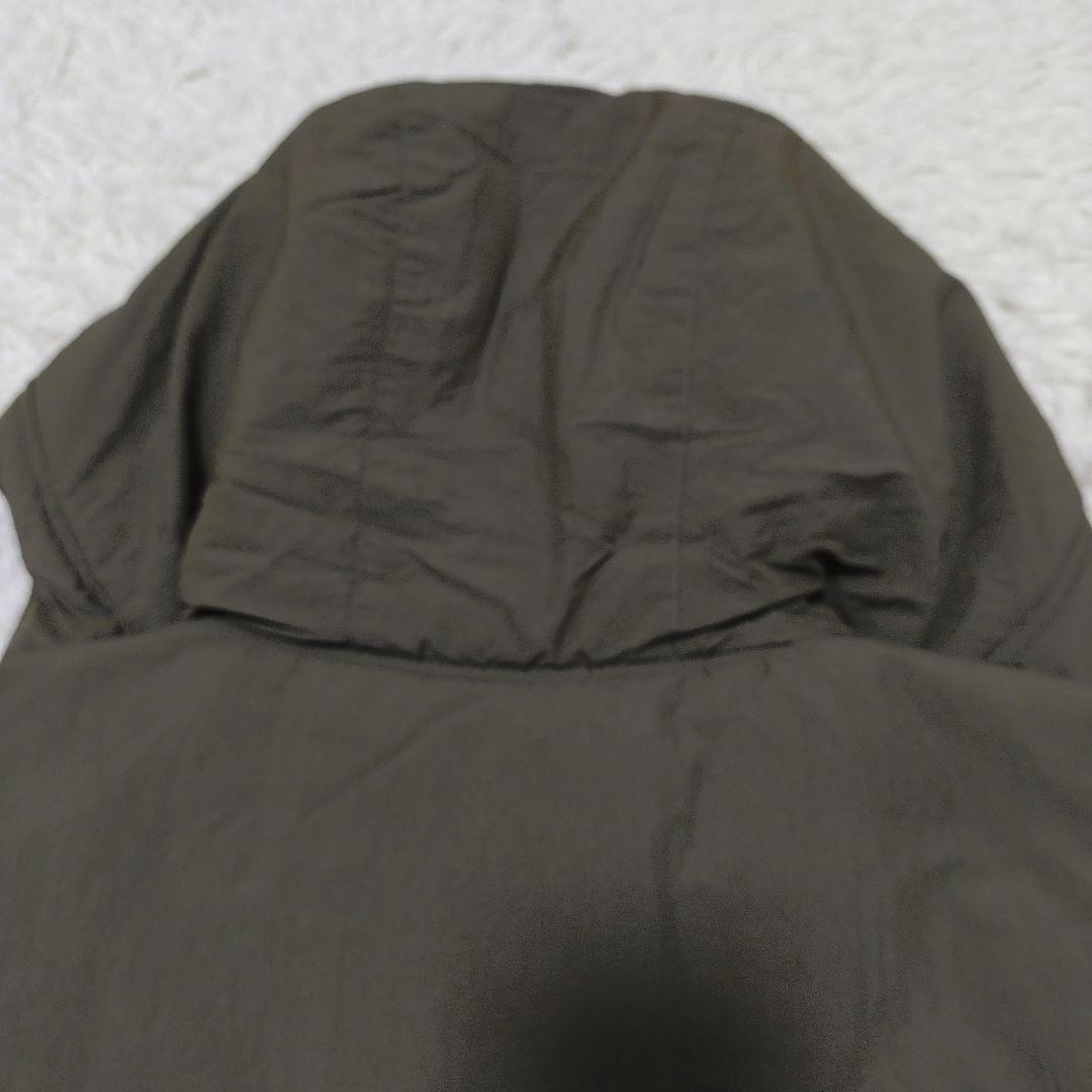 UN3D.　ダウンショートベスト　カーキ系　アンスリード
