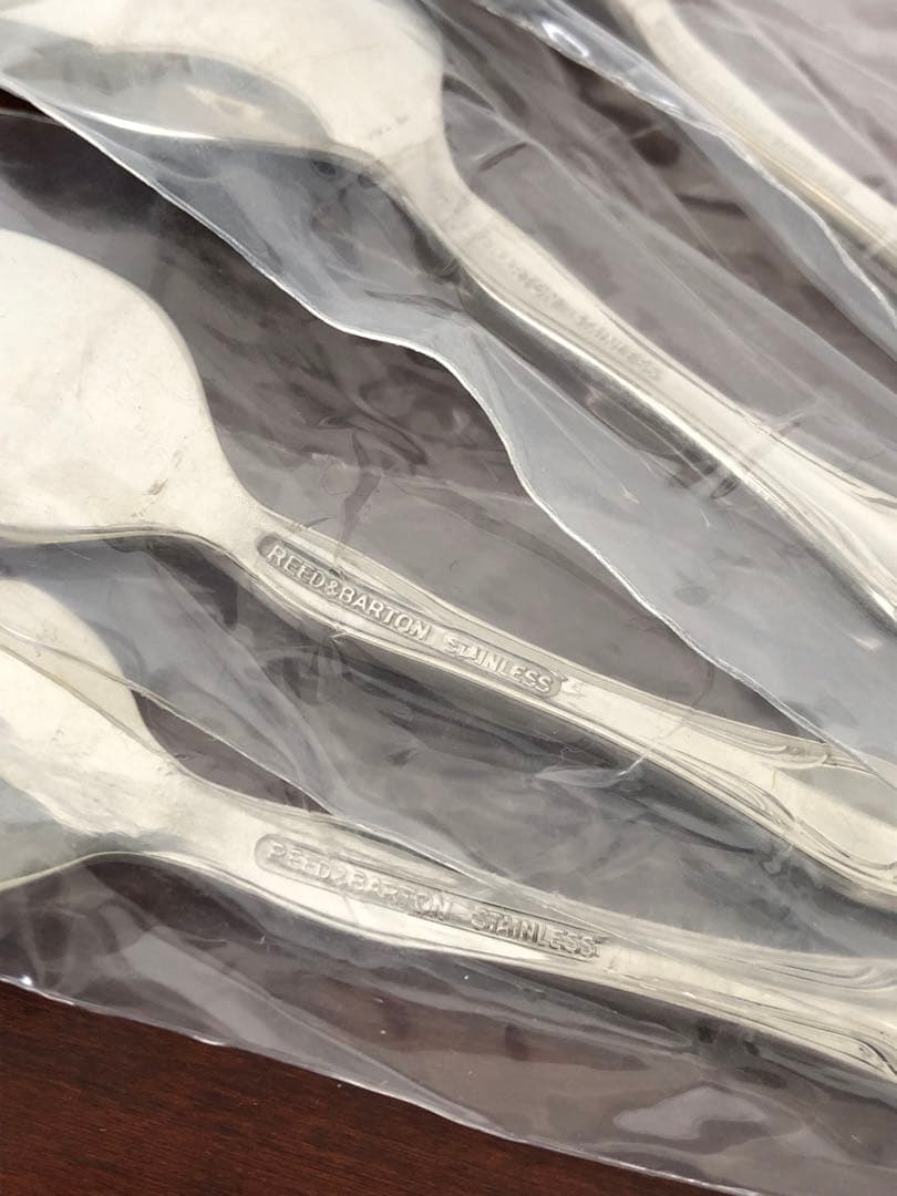 USA製　REED&BARTON ステンレスカトラリー44本　リード＆バートン