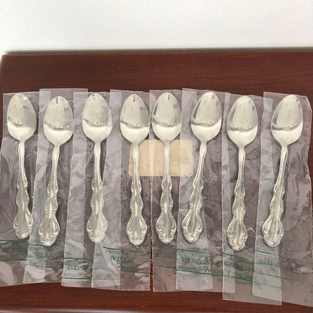 USA製　REED&BARTON ステンレスカトラリー44本　リード＆バートン