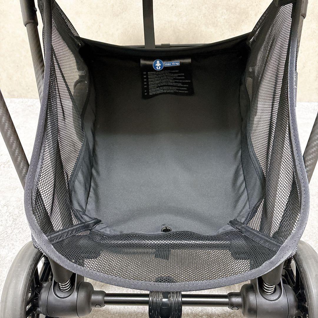 2024 サイベックス MELIO メリオカーボン ベビーカー 黒 軽量 軽い