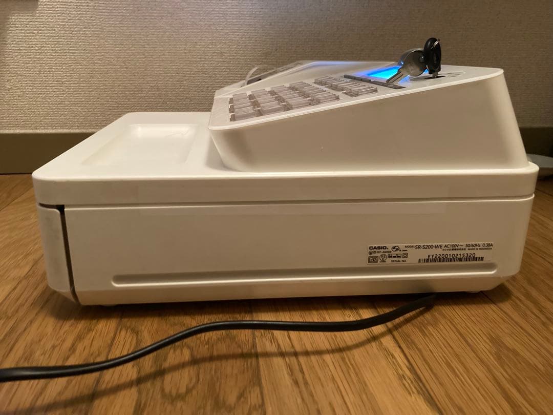 CASIO カシオ レジスター SR-S200-WE Bluetooth