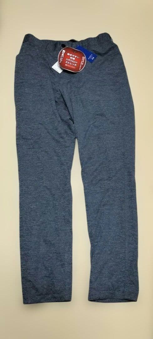 ミズノブレスサーモ動きやすいストレッチパンツ グレーL ゴルフ