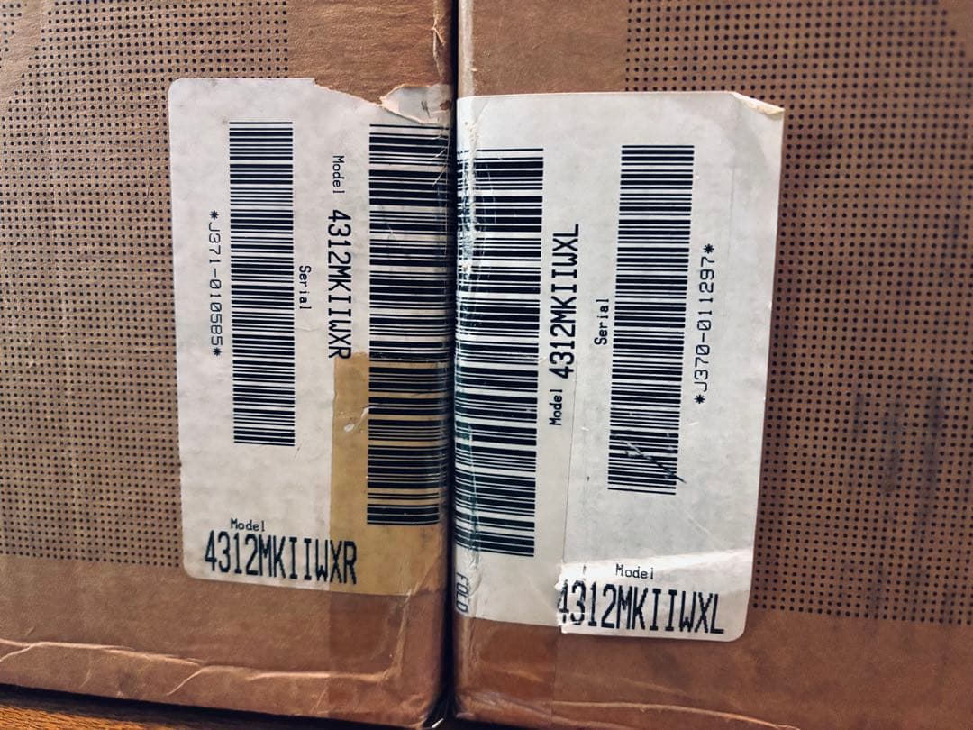 KUROJBL4312MkⅡWX 右側のみ　美品ガリなし元箱ありオマケ付き