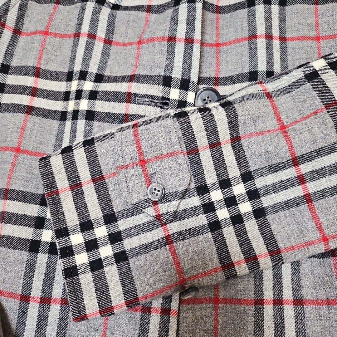 美品★【バーバリー リバーシブルウールコート】★サイズM