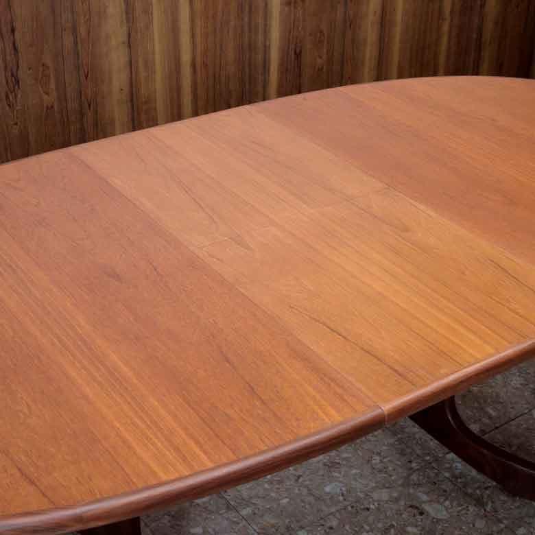 ダイニングテーブル 伸長式 ジープラン ホエールレッグ Fresco フレスコ