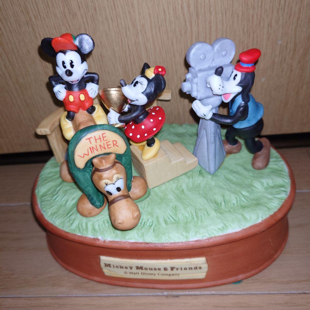 ディズニー オルゴール 星に願いを ミッキー ミニー