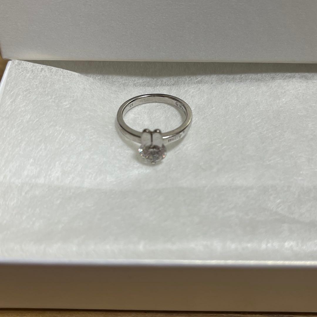 （大幅値下げ）天賞堂　miffyミッフィー　カットフェイスリング　＃9