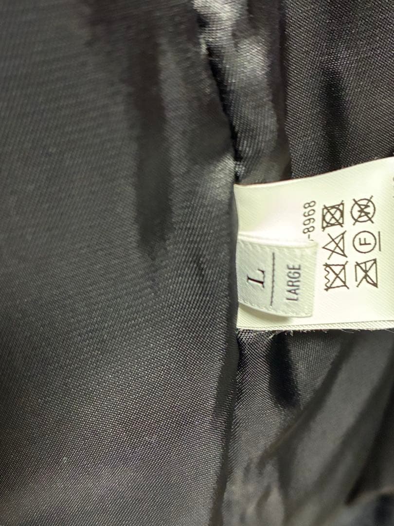 パデット ステンカラーコート ユナイテッドアローズ 中綿 ナイロン 黒 L M