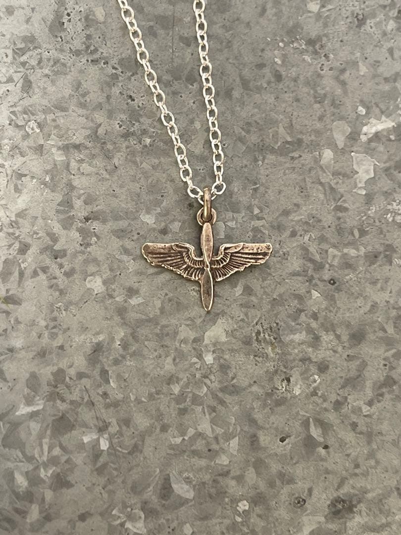 40s ARMY AIR FORCE スウィートハートジュエリー ネックレス