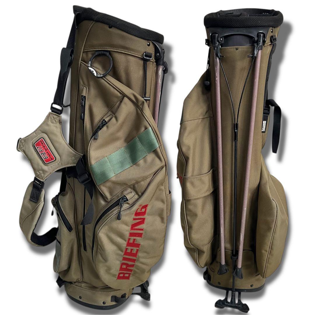 大人気 希少 ブリーフィング サンマウンテン コラボ スタンド キャディバッグ