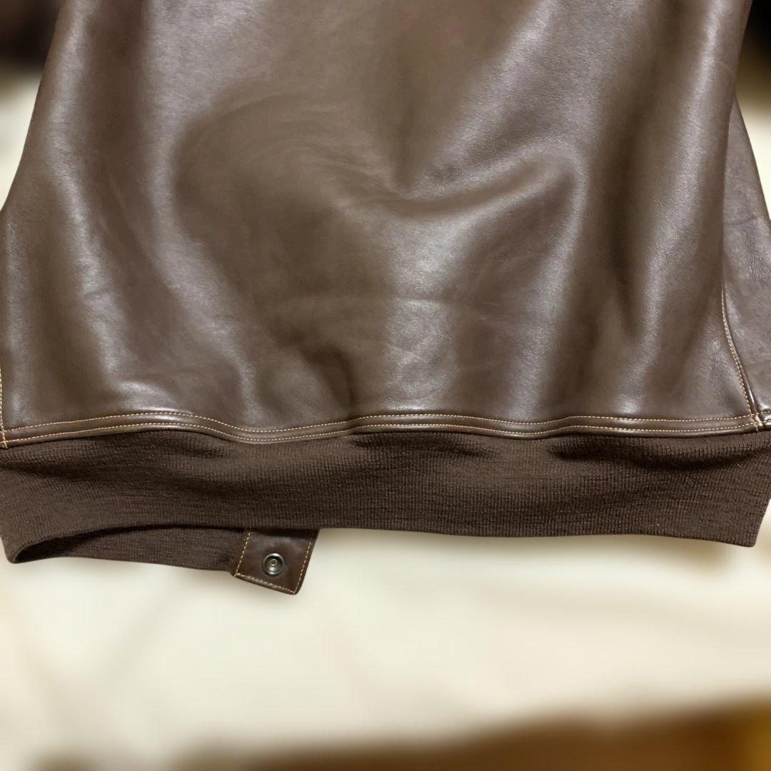 EVIS エヴィス A-1 レザージャケット 42 EVISU