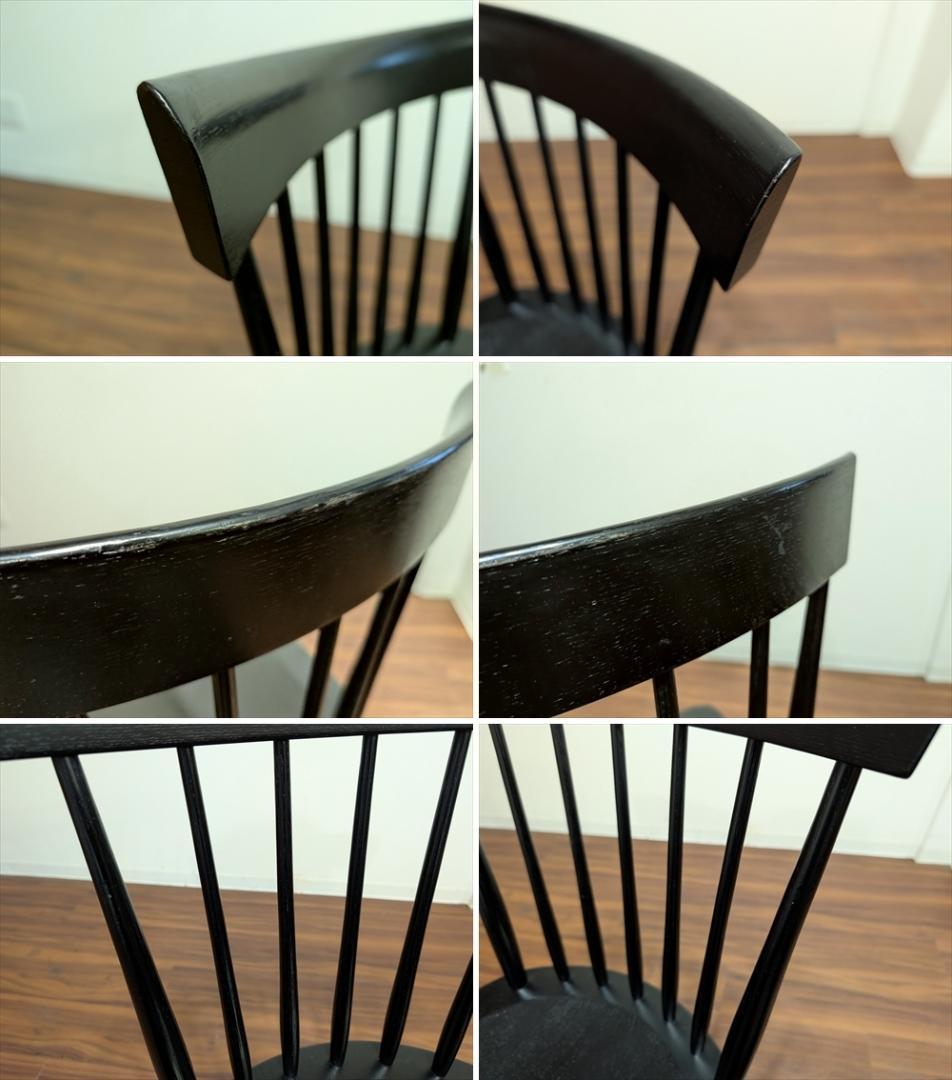 柏木工　オーク　ダイニングチェア　ウィンザーチェア　アームチェア　椅子　イス　C