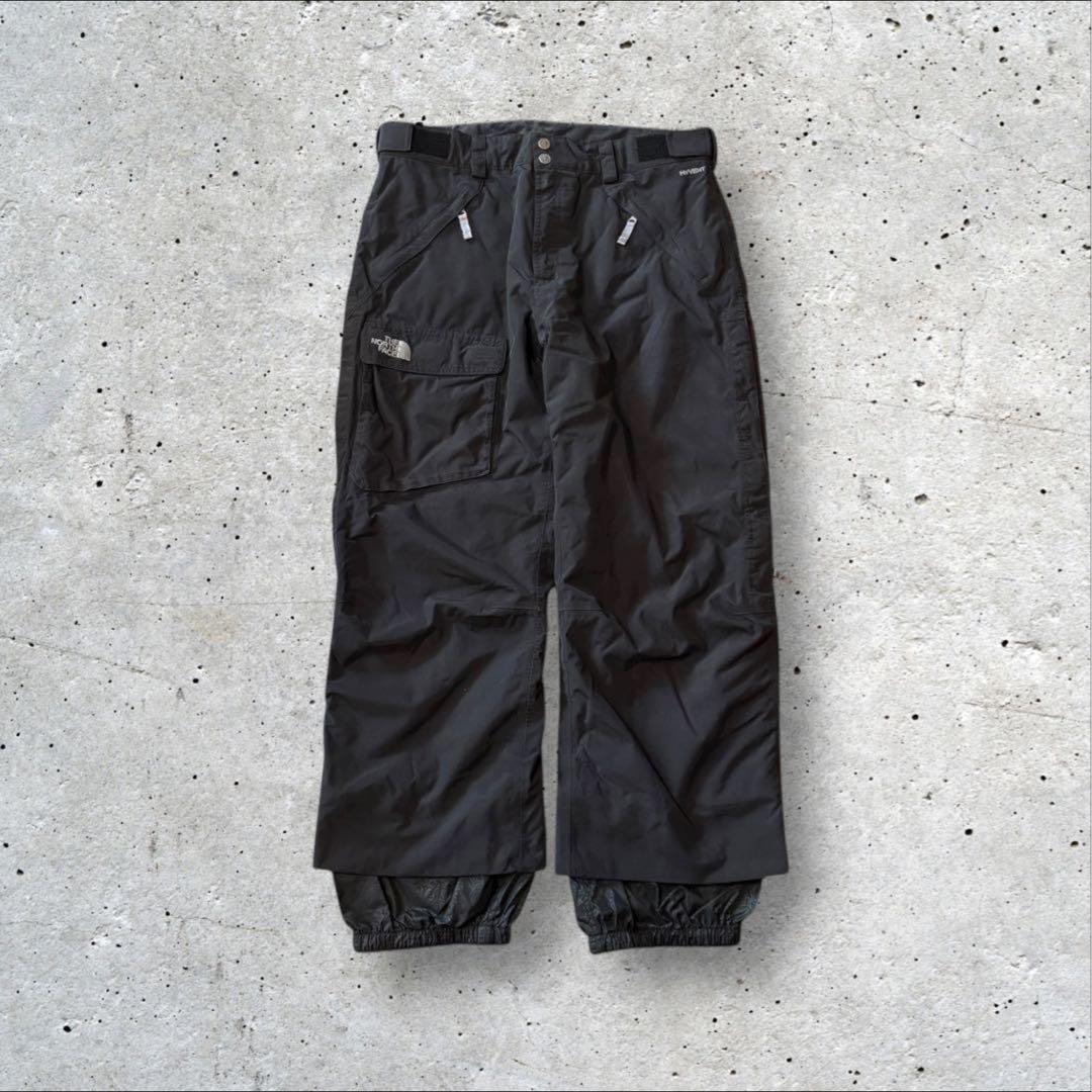 〈ザ・ノースフェイス〉スキー　スノボーパンツ　L 黒　ハイベント　人気カラー k