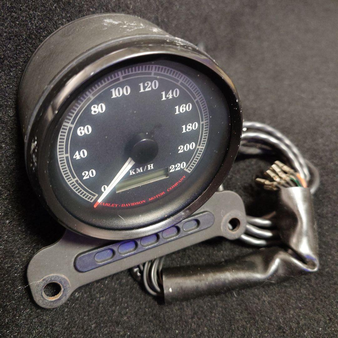 ハーレーダビットソン純正 スピードメーター 速度計220km/h