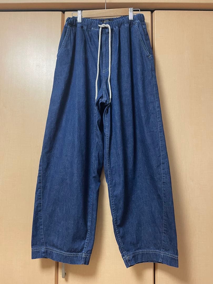 ハグオーワー⭐︎ デニムイージープルオンパンツ