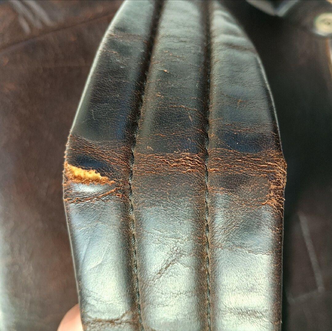 RRL（ダブルアールエル）　レザー製メールバッグ