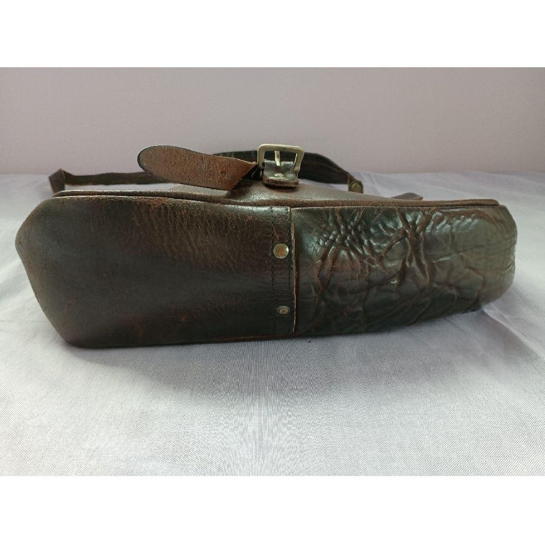 RRL（ダブルアールエル）　レザー製メールバッグ