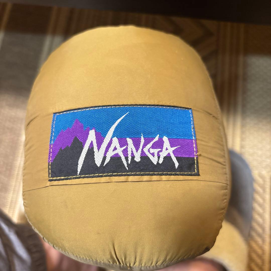 NANGA オリジナルシェラフ360寝袋 ベージュ 収納袋付き