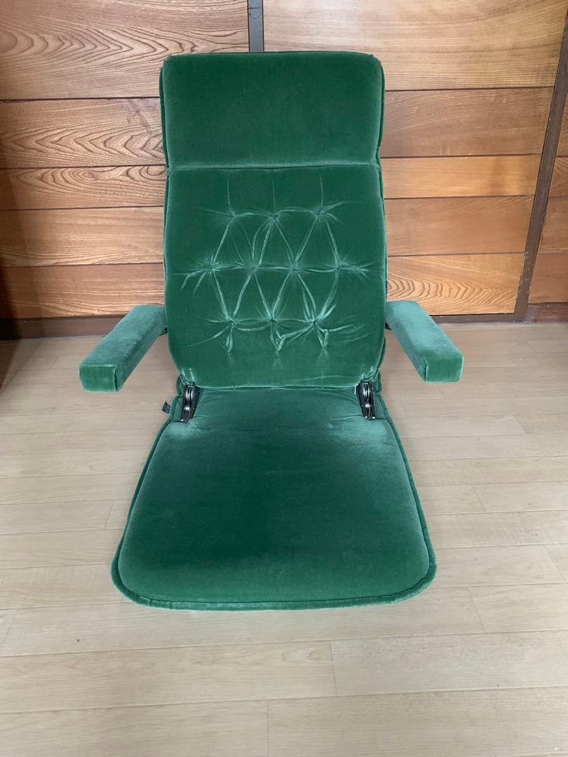 座椅子／グリーン