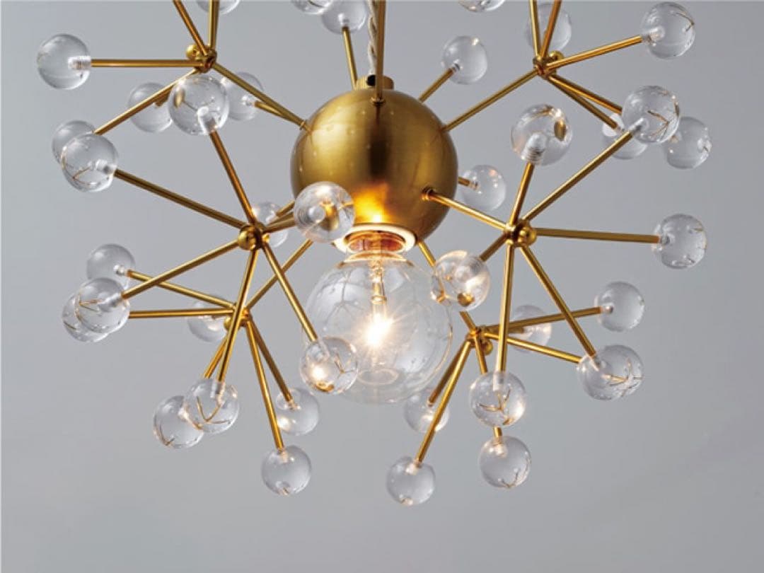 インターフォルム◎キピナ　ゴールド　LED電球付