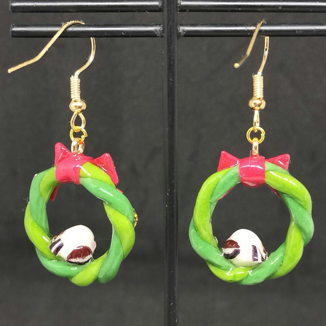 クリスマス　シマエナガリース