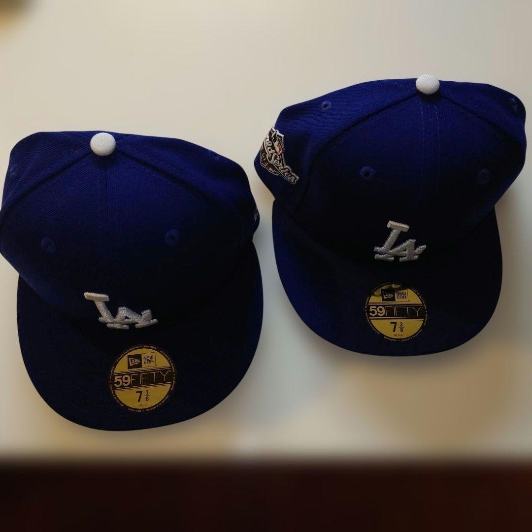 New Era LA 59FIFTY キャップ 7 3/8 ロイヤルブルー