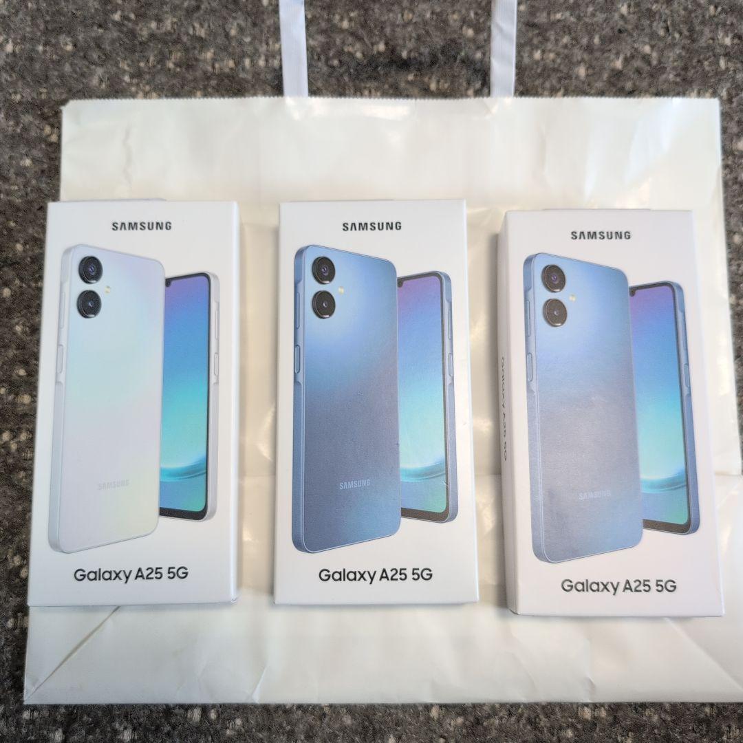 Samsung Galaxy A25 5G 3台セット