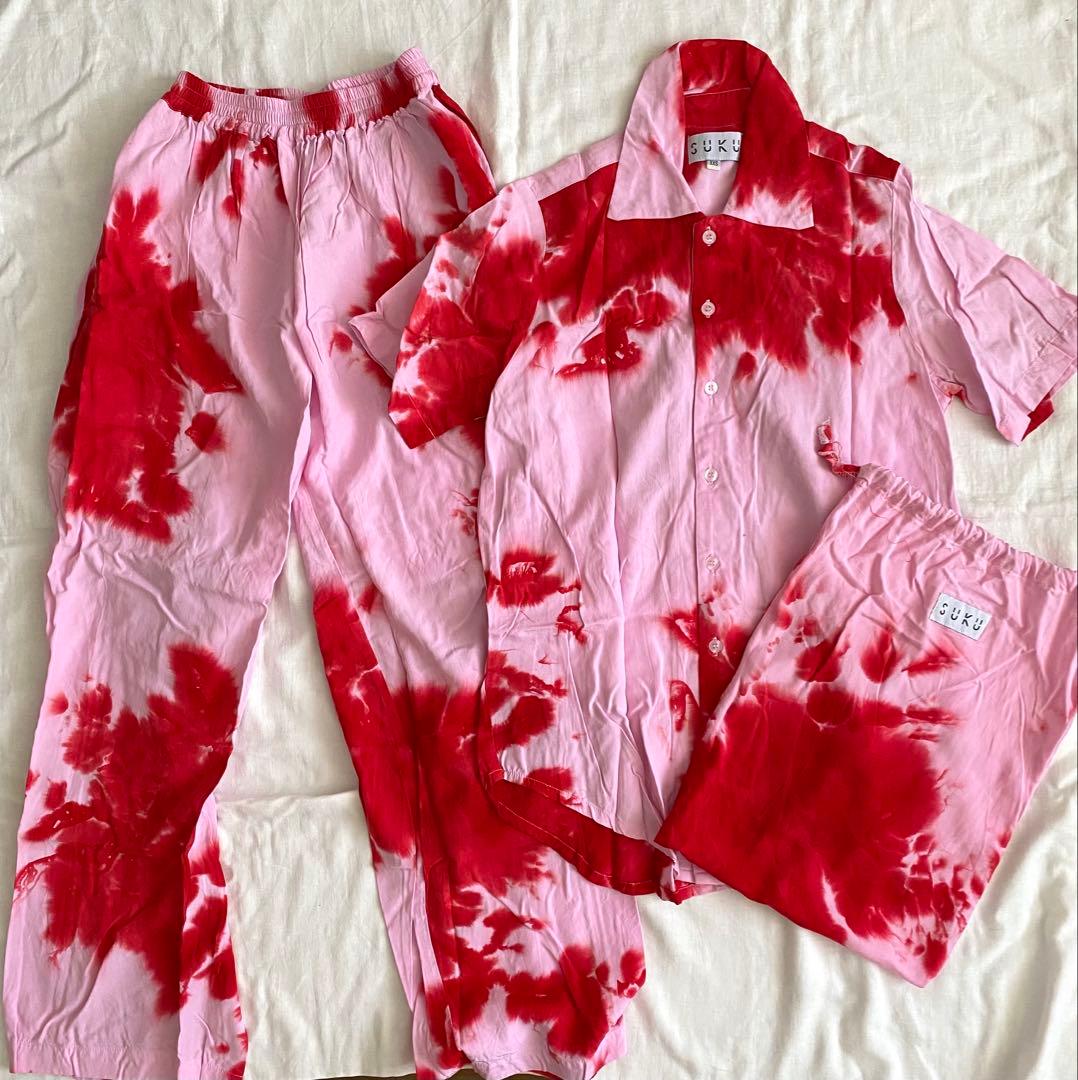 suku バンブールームウェア パジャマ XXSサイズ