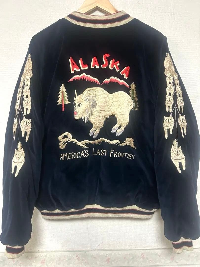 テーラー東洋　別珍　スカジャン　 アラスカ　XXLサイズ TT15544