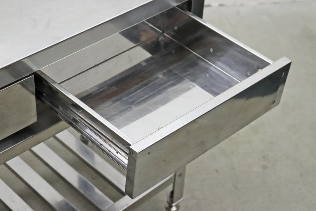 ステンレス 作業台 コンソール キャビネット 収納 キッチン カウンター