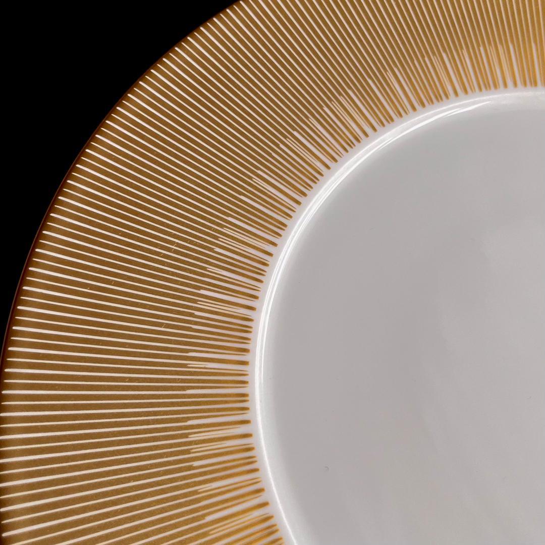 ★新品未使用　超美品★フランスBernardo ゴールド　大皿　サービスプレート