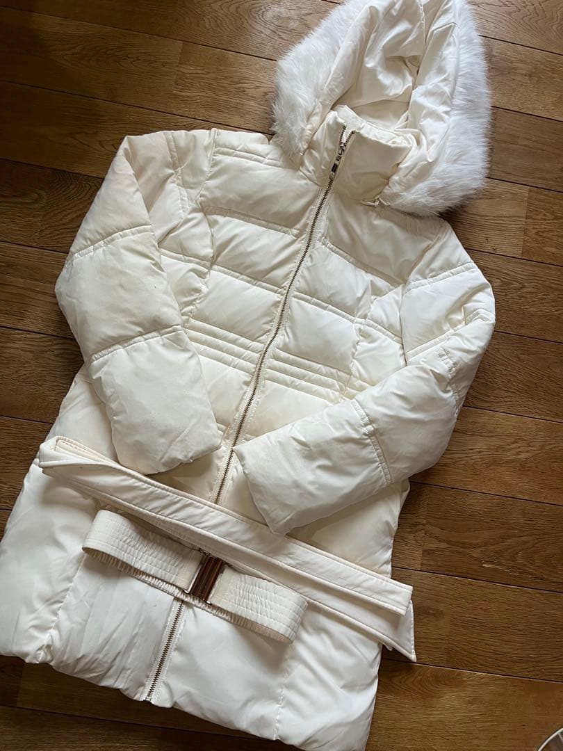 リップサービス★新品タグ付き　試着品★ ボリュームファーフェイクダウンコート　M