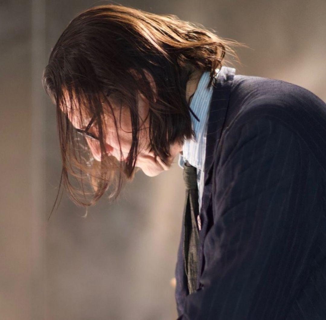 GEOFFREY B.SMALL／sleeveless shirt(stripe