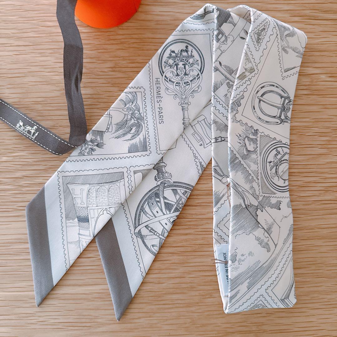 エルメス　2025AW フォーブルの切手愛好家 ツイリー スカーフ　新品