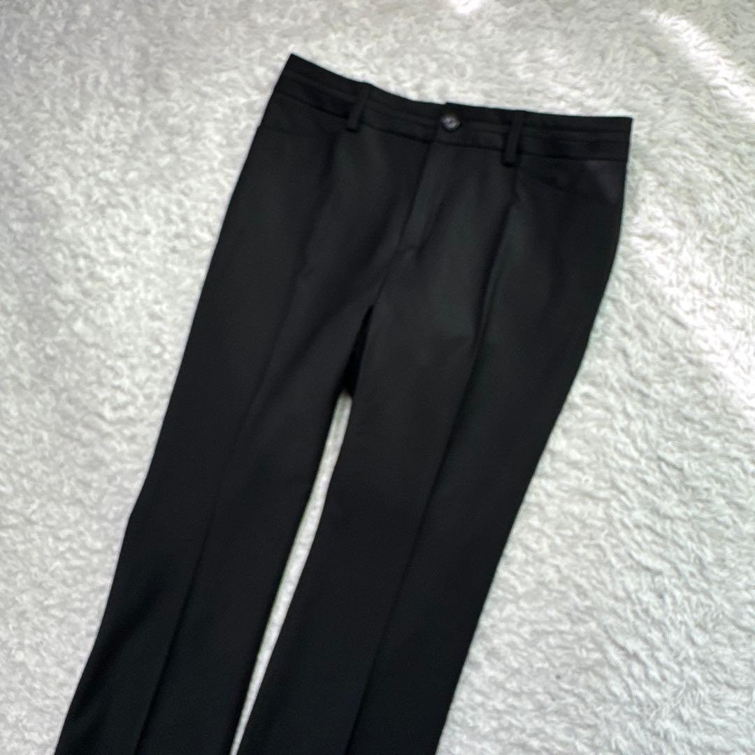 美品 23区 セットアップ パンツスーツ 大きいサイズ 44 3L 黒 1B