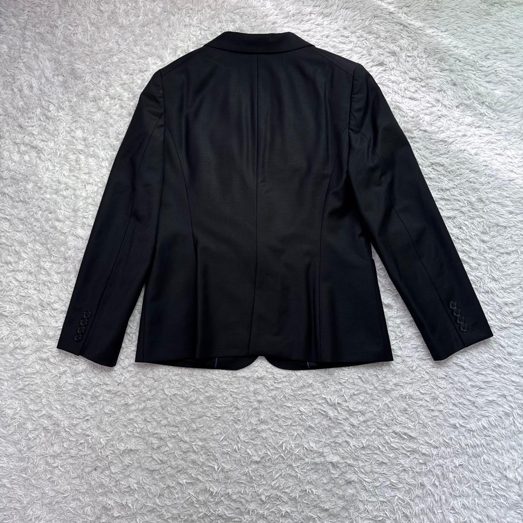 美品 23区 セットアップ パンツスーツ 大きいサイズ 44 3L 黒 1B