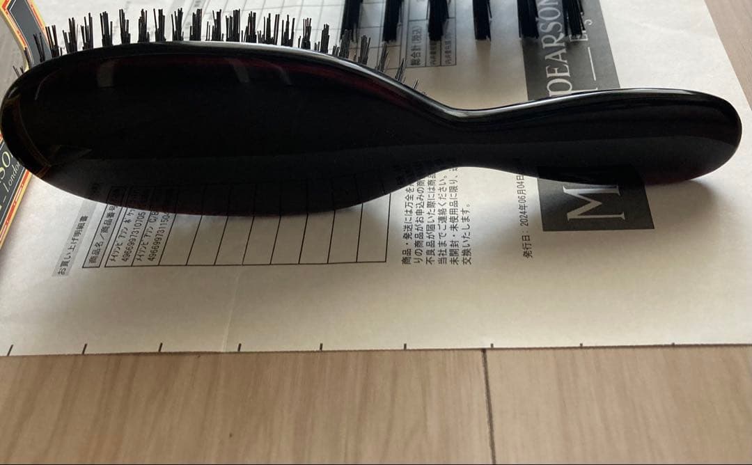 MASON PEARSON ポケットブリッスル　クリーニングブラシ付