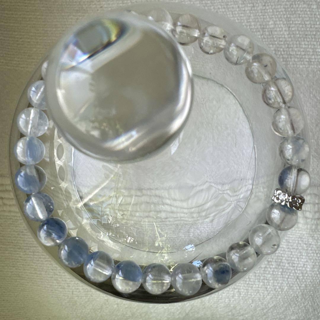 高品質！グラデーションが美しいカイヤナイトインクォーツ のブレス❥