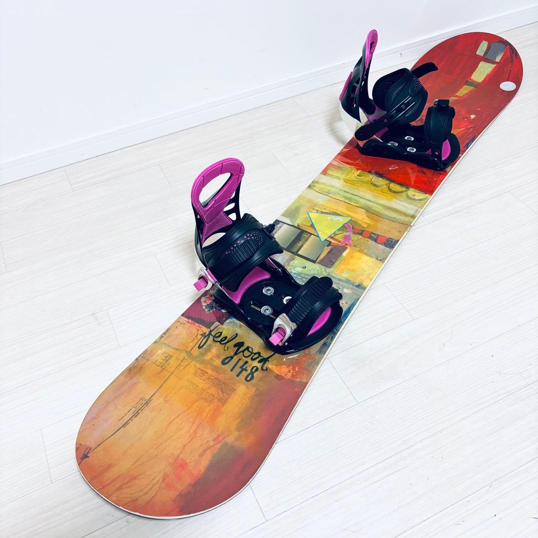 Burton フィールグッド　Feelgood 148 バインディング　セット