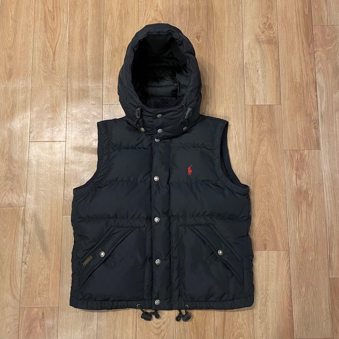 POLO RALPH LAUREN ポロ ラルフローレン ダウン ベスト 黒