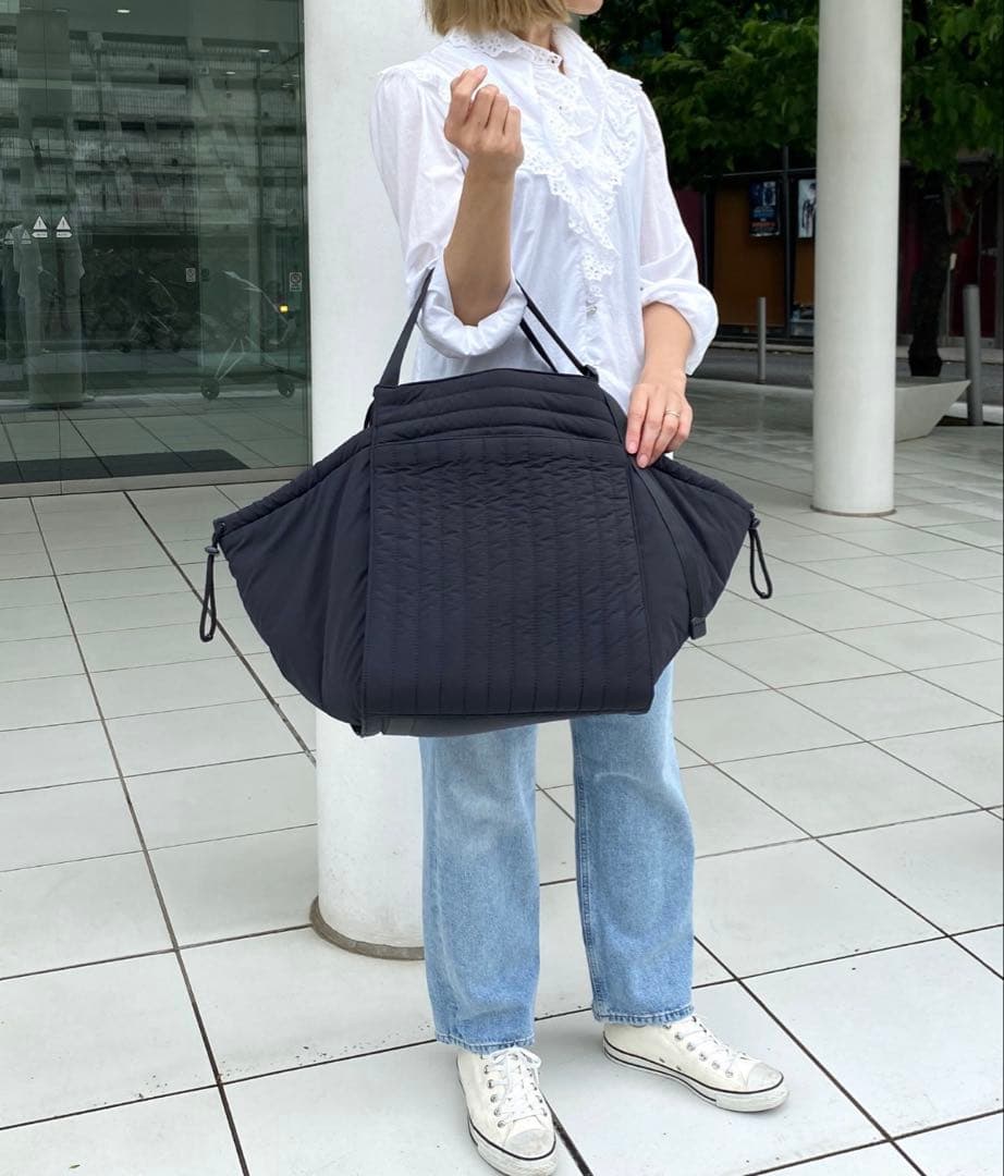 ソルプレーサ　洗える キルティングマザーズバッグ　Lサイズ