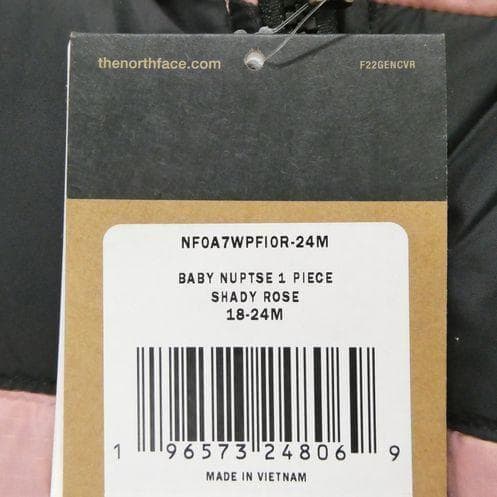 ザ ノースフェイス ベビー ヌプシワンピース ダウンジャケット 90cm ピンク